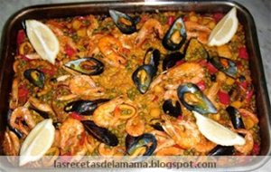 Receta De Arroz De Marisco Al Horno
