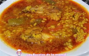 Receta De Arroz Caldoso Con Pollo
