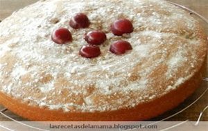 Receta De Bizcocho De Cerezas
