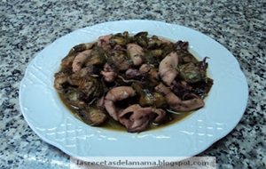 Receta De Calamares En Salsa Con Alcachofas
