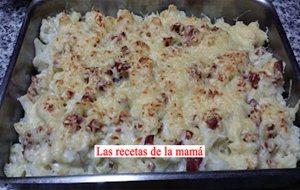 Receta Fácil De Coliflor Con Bechamel Gratinada
