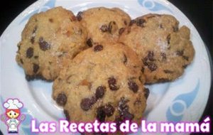 Receta De Galletas Con Pepitas De Chocolate O Cookies
