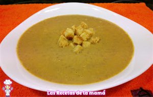 Receta De Crema De Lentejas 
