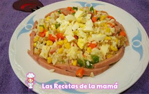 Receta De Ensalada De Arroz Primavera
