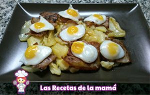 Receta De Patatas Con Beicon Y Huevos De Codorniz
