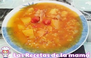 Receta De Lentejas Estofadas Con Arroz
