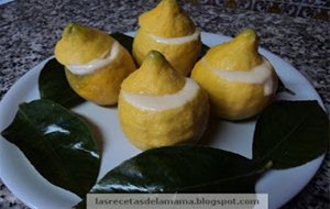 Receta De Limones Helados
