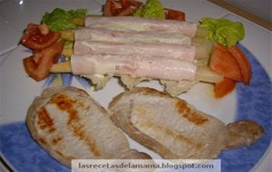 Receta De Lomo Con Espárragos Envueltos
