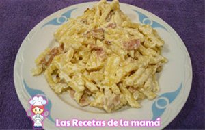 Receta De Macarrones Con Beicon Y Nata
