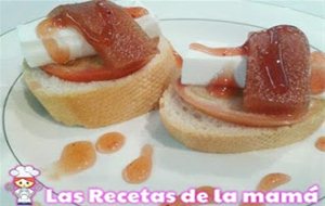 Receta De Montaditos De Membrillo Con Queso
