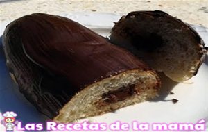 Receta De Panecillos Dulces Rellenos Y Cubiertos De Chocolate
