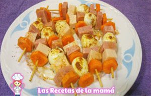 Receta De Pinchos De Huevos De Codorniz
