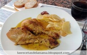 Receta De Pollo Con Salsa De Almendras
