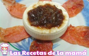 Receta De Queso De Cabra Con Jamón Y Cebolla Caramelizada
