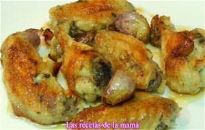 Receta Fácil De Alitas De Pollo Al Ajillo
