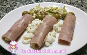 Receta De Rollitos De Jamón
