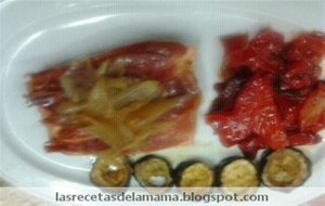 Receta De Salmón Con Jamón Y Cebolla Al Horno
