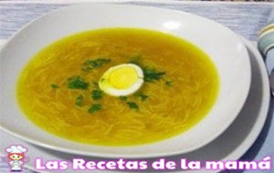 Receta De Sopa De Fideos
