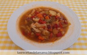 Receta De Sopa De Verduras
