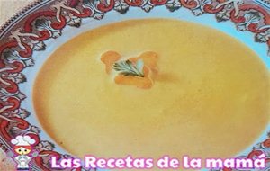 Receta De Sopa De Zanahorias Al Cilantro

