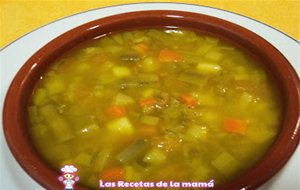 Receta De Sopa De Verduras
