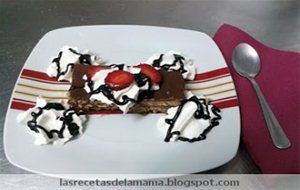 Tarta De Chocolate Con Galletas
