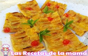 Receta De Tarta De Manzana De Hojaldre Y Crema Pastelera
