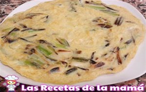 Receta De Tortilla De Ajos Tiernos
