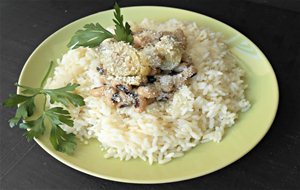 Rosotto Con I Cacuocciuoli (arroz Con Alcachofas)
