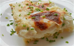 Macarrones Con Crema De Coliflor
