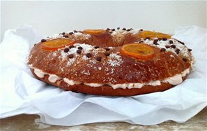 Roscón De Chocolate Y Naranja
