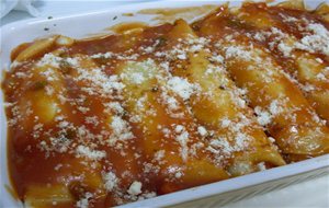 Canelones Hechos Con Crepes (panqueques)!!!
