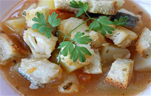 Zuppa Di Baccalà Alla Romana (sopa De Bacalao)
