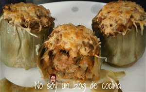 Alcachofas Rellenas De Carne
