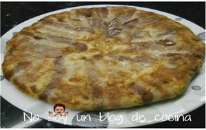 Tortilla De Patatas Envuelta En Bacon
