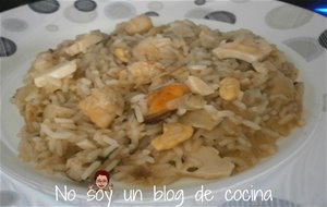 Arroz Blanco Con Salsa Verde (comida De Aprovechamiento)
