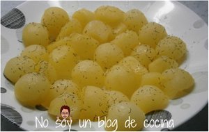 Patatitas Redondas Para Guarnición
