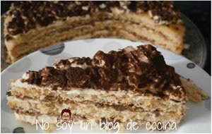 Pastel De Tiramisú (hecho Sin Huevo)
