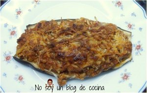 Berenjenas Al Horno Rellenas De Carne
