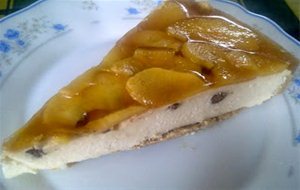 Tarta De Queso De Burgos Y Manzana
