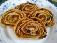 Caracolas De Cabello De Ángel, Pasas Y Nueces
