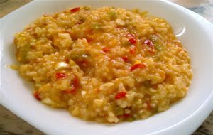 Arroz Meloso Con Pollo
