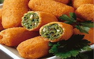 Croquetas De Espinacas Y Pera
