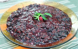 Tarta De Frambuesas Y Moras
