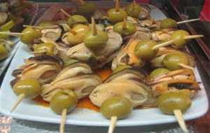 Banderillas De Mejillones Escabechados 
