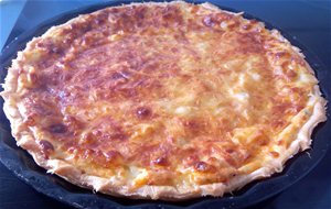 Quiche De Champiñones Y Jamón De York
