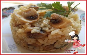 * Arroz Con Champiñones (tradicional)
