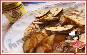 * Berenjenas Fritas Con Miel De Caña (tradicional)
