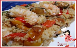 * Cous Cous Con Gamba Y Mejillones (tradicional)
