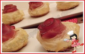 * Rollitos De Hojaldre Con Bacon (tradicional)
